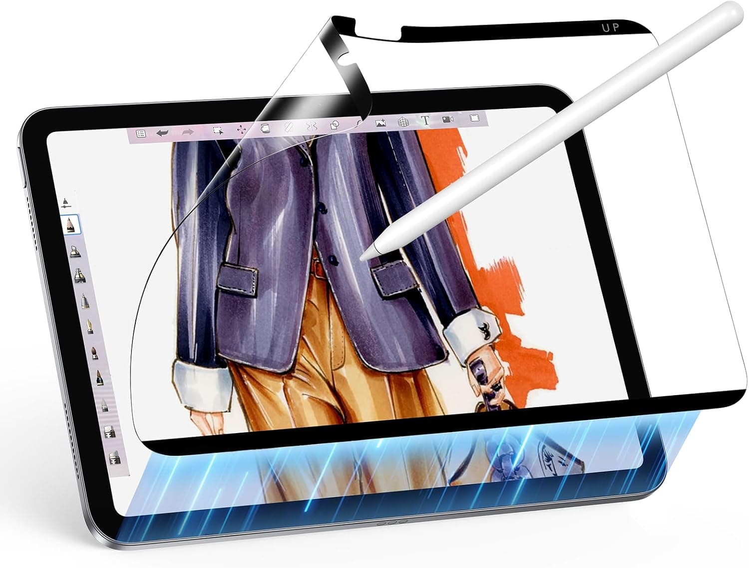 Protector de pantalla efecto papel ESR para iPad · imagen de Amazon.es
